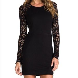 Parker Vita Lace Bodycon Lace Mini Dress